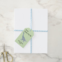 Personaliseer je Dinosaur Gift Label Cadeaulabel