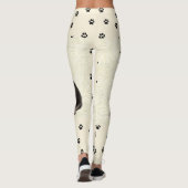 Personaliseer je Dog Puppy Photo Leggings Pants (Achterkant)