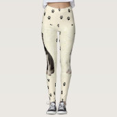 Personaliseer je Dog Puppy Photo Leggings Pants (Voorkant)