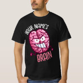 Personaliseer je eigen brein t-shirt (Voorkant)