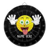 Personaliseer je eigen grappige Emoji Dartbord (Voorkant)