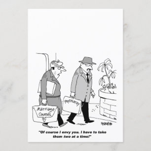 PERSONALISEER JE EIGEN HUMORISTISCHE BRUILOFT UITN KAART