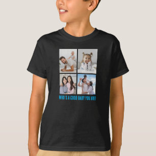 Personaliseer je eigen Vaderdag Foto College op T-shirt