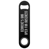 Personaliseer Je Flesopener Speed Flessenopener (Achterkant)