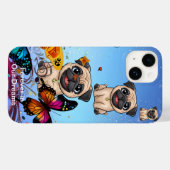 Personaliseer je gemiste huisdier Case-Mate iPhone case (Achterkant (horizontaal))