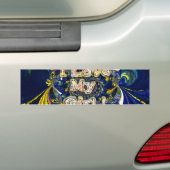 Personaliseer je liefde oneindig: ik hou van mijn  bumpersticker (Op auto)