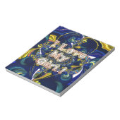 Personaliseer je liefde oneindig: ik hou van mijn notitieblok (Linkerzijde)