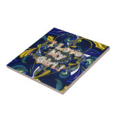 Personaliseer je liefde oneindig: ik hou van mijn  tegeltje (Zijkant)