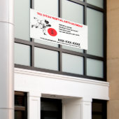 Personaliseer Jiu Jitsu Martial Arts School Busine Spandoek (Buitenkant Gebouw)