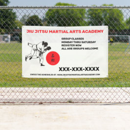 Personaliseer Jiu Jitsu Martial Arts School Zakeli Spandoek