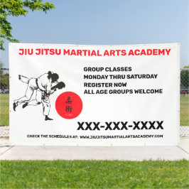 Personaliseer Jiu Jitsu Martial Arts School Zakeli Spandoek
