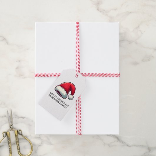 Personaliseer Jolly Brain Warmer Wenskaart Cadeaulabel (Met Touw)