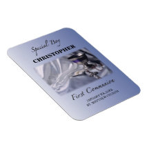 Personaliseer, Jongen, Eerste Communie Blauw