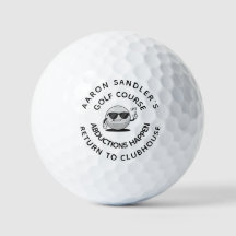 Personaliseer Jouw naam Funny Abduction Golfballen