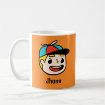 Personaliseer Jouw naam met een Funny Cartoon Face