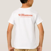Personaliseer Judo Practitioner Locatie Datum Naam T-shirt (Achterkant)