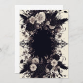 Personaliseer Kaart - Gotisch - Blank Sjabloon (Voorkant / Achterkant)