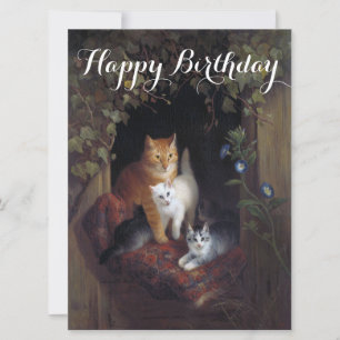 Personaliseer Kat met Kittens Henriette Knip 1844