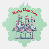 Personaliseer Kerst Kaart Ornament (Voorkant)