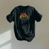 Personaliseer Kinder zwarte cruiseschipfamilie T-shirt