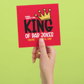 Personaliseer King of Dad grappen