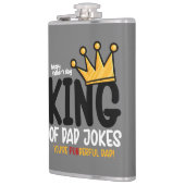 Personaliseer King of Dad grappen Heupfles (Links)