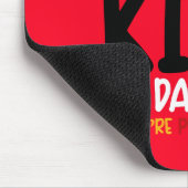 Personaliseer King of Dad grappen Muismat (Hoek)