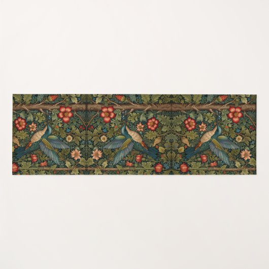 Personaliseer kolibrie romantische boho chic yogamat (Voorkant (horizontaal))