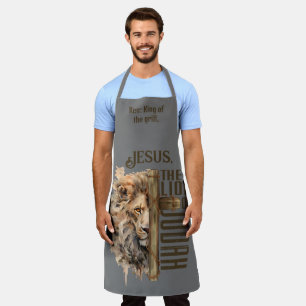 Personaliseer l Schrift l Jesus l Lion, man Schort