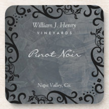 Personaliseer Leisteen en Zwarte Rol Wijn