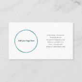 Personaliseer Logo Social Media Visitekaartje (Voorkant)