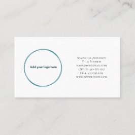 Personaliseer Logo Social Media Visitekaartje