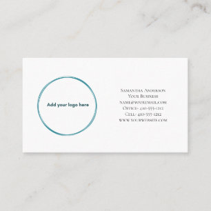 Personaliseer Logo Social Media Visitekaartje