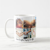 Personaliseer Love Laughter Happily Ever After Koffiemok (Links)