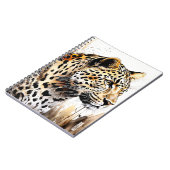 PERSONALISEER Luipaard Notitieboek (Linkerzijde)