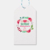 Personaliseer mam sorry over je andere kinderen cadeaulabel (Voorkant)