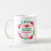 Personaliseer mam sorry over je andere kinderen koffiemok (Links)