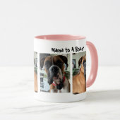 Personaliseer/ Mama Van Een Boxer Schattig Mok (Voorkant rechts)