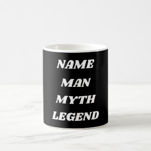 Personaliseer Man, mythe, Legend Koffiemok