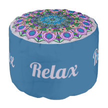 Personaliseer Mandala 12 TealRose Pink Sinaasappel