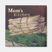 Personaliseer  Manet Bunch van Asparagus Magneet (Voorkant)