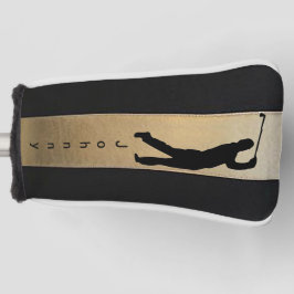 Personaliseer Mannen Silhouet Putter Golf Head Hoe Golfheadcover