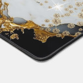 Personaliseer Marmer en Diamanten Bureaumat (Hoek)