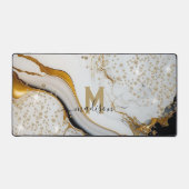 Personaliseer Marmer en Diamanten Bureaumat (Voorkant)