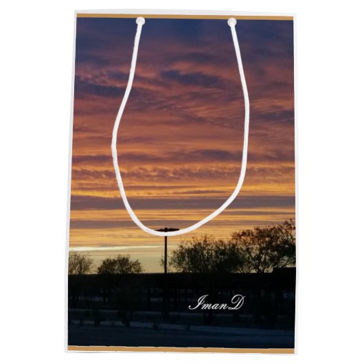 Personaliseer, Medium Cadeauzakje (Achterkant)