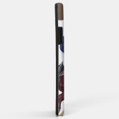 Personaliseer Meisje en Paardenspringen Abstract B Case-Mate iPhone Case (Achterkant/rechts)