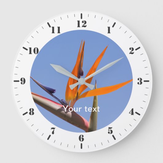 Personaliseer met de tellers van het uur en miniem grote klok (Voorkant)