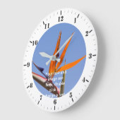 Personaliseer met de tellers van het uur en miniem grote klok (Hoek)