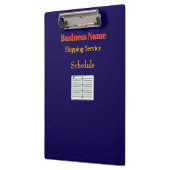 Personaliseer met de verzendservice Naam Klembord (Links)