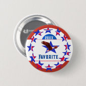 Personaliseer Met Favoriete Kandidaat - Stemmen Ronde Button 5,7 Cm (Voorkant /achterkant)